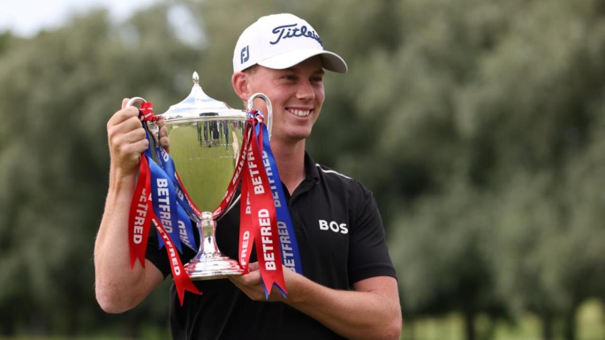 New Zealand golfer Daniel Hillier